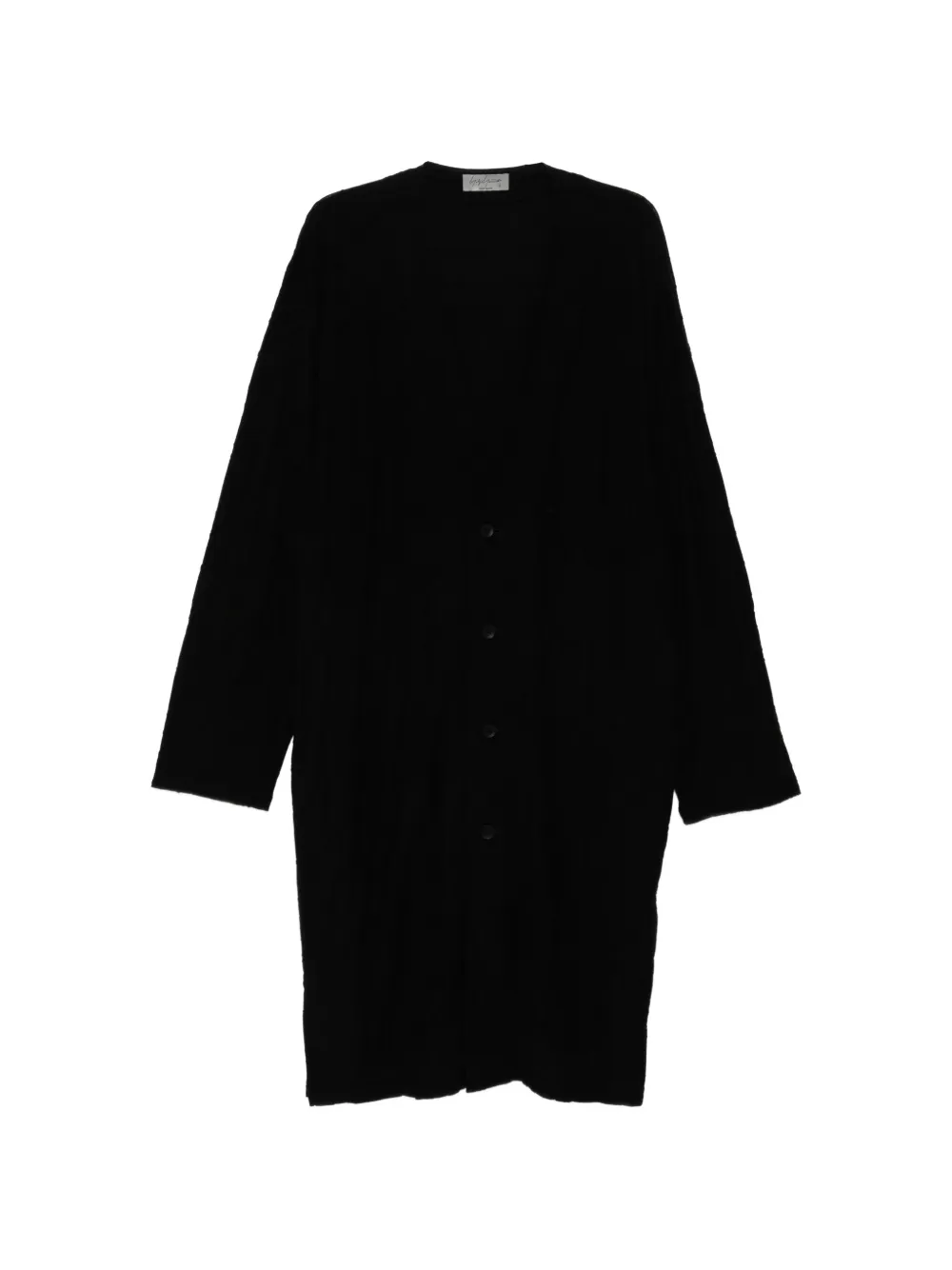 Yohji Yamamoto button quilted jacket - Nero
