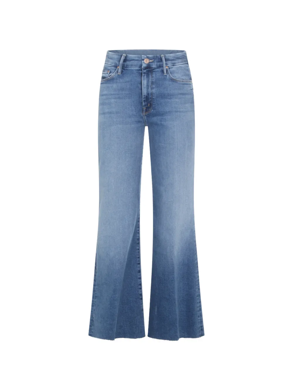 MOTHER The Roller frayed jeans - Blu