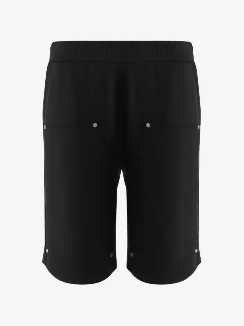 44 LABEL GROUP Casual studded-pocket cotton shorts