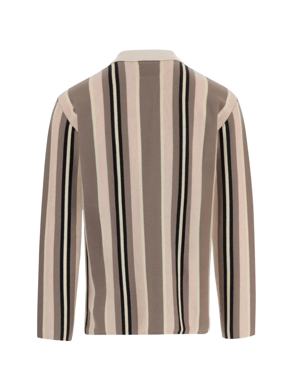 Guest In Residence Gestreept rugbyshirt Beige