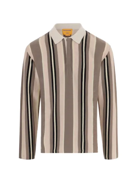 Guest In Residence Striped Rugby polo shirt