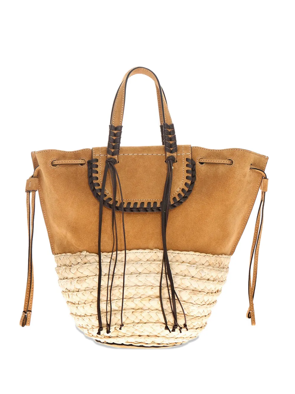  Cuba Lab Bolero Leather Tote Bag - Neutrals 