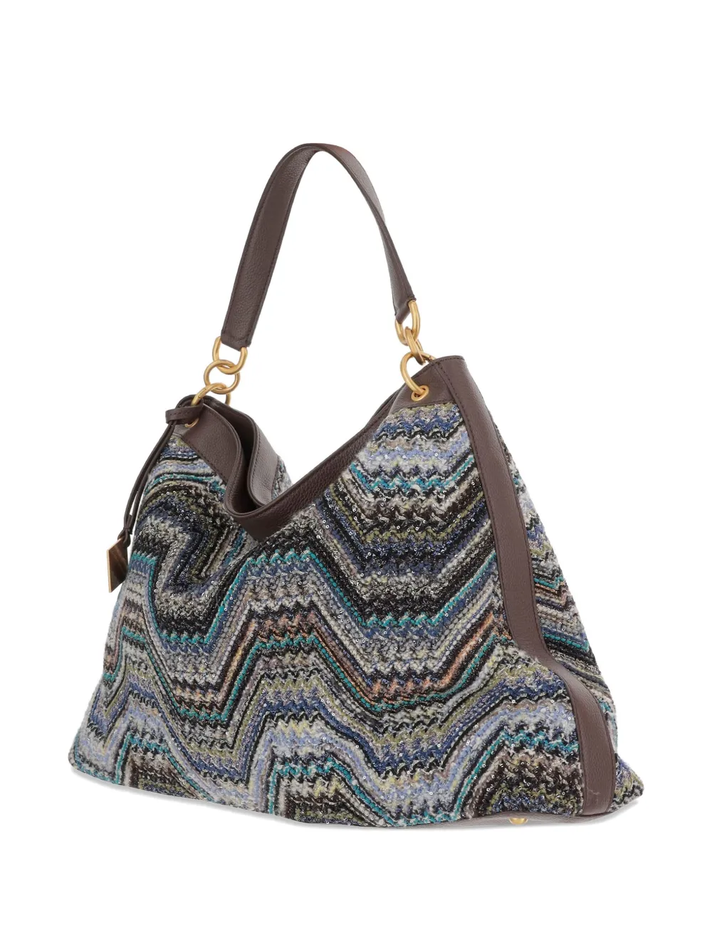  Missoni Zigzag Shoulder Bag - Blue 