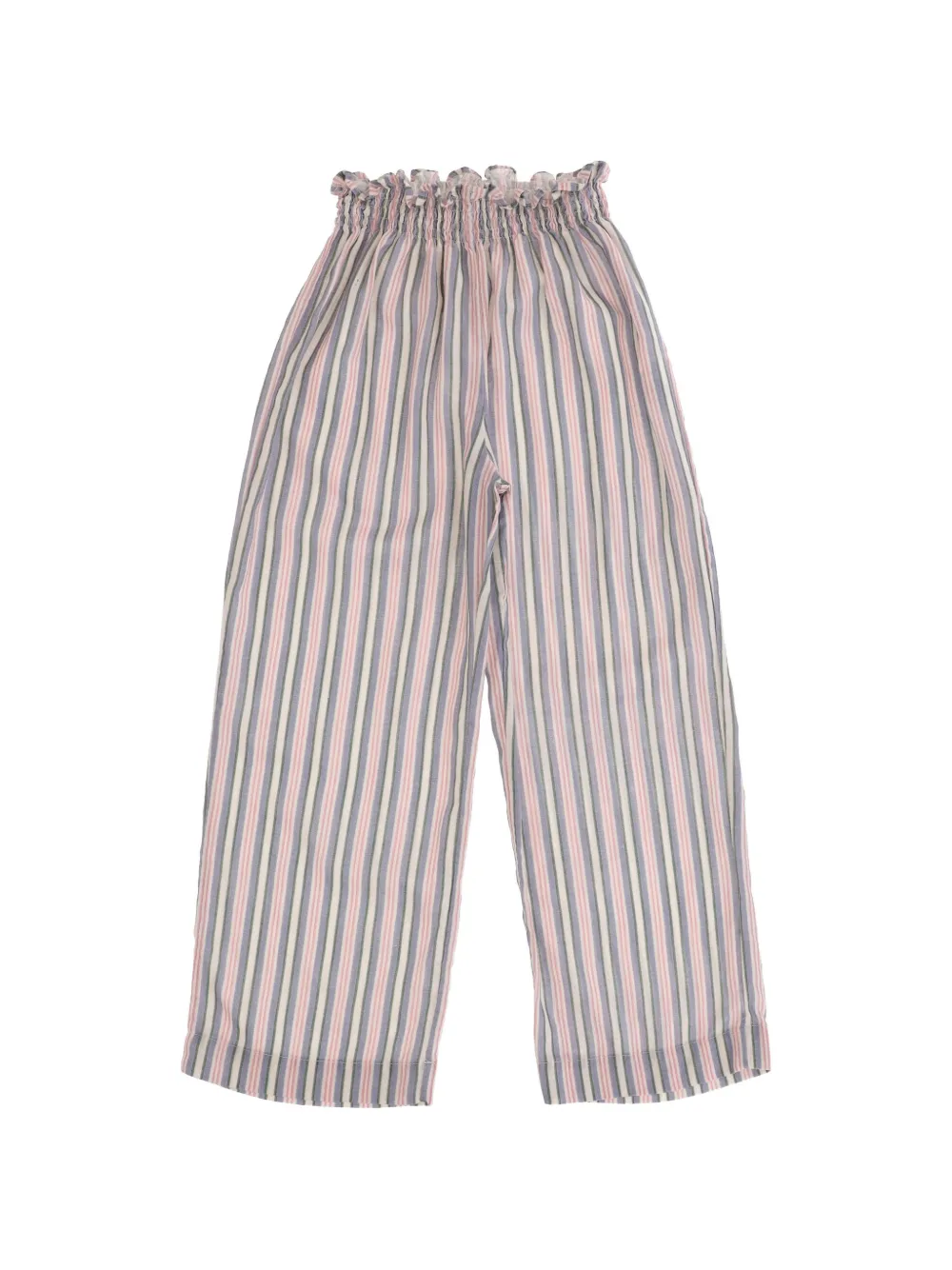 Babe And Tess elasticated striped trousers - Rosa