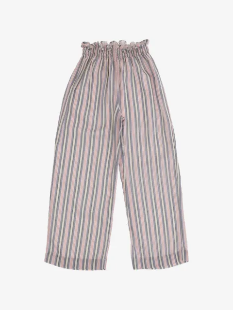 Babe And Tess Gestreifte Hose mit Stretchbund