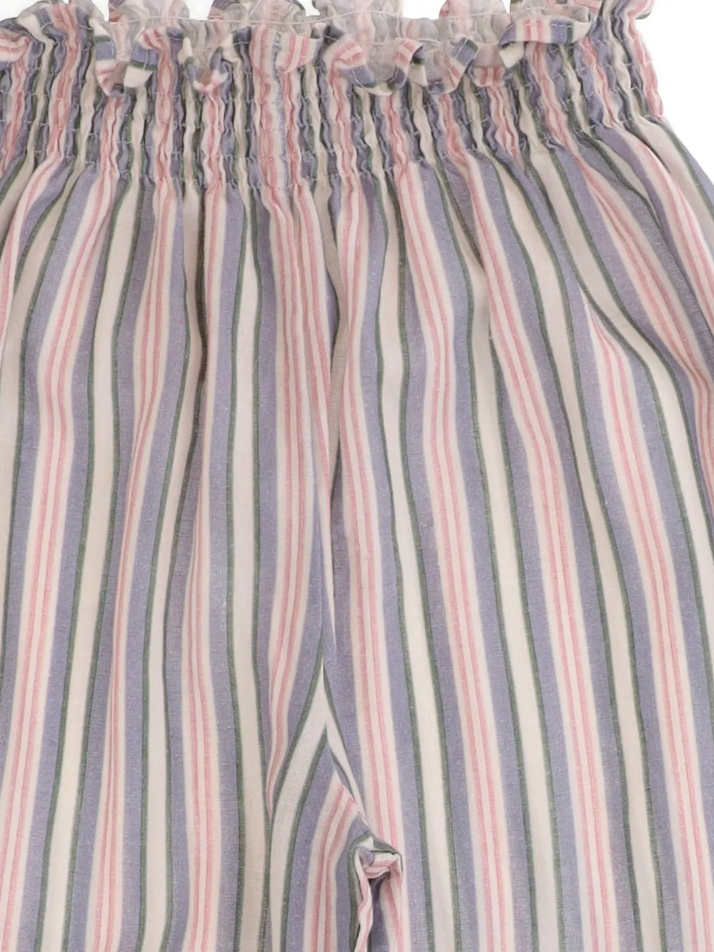  Babe And Tess Elasticated Striped Trousers - Pink 