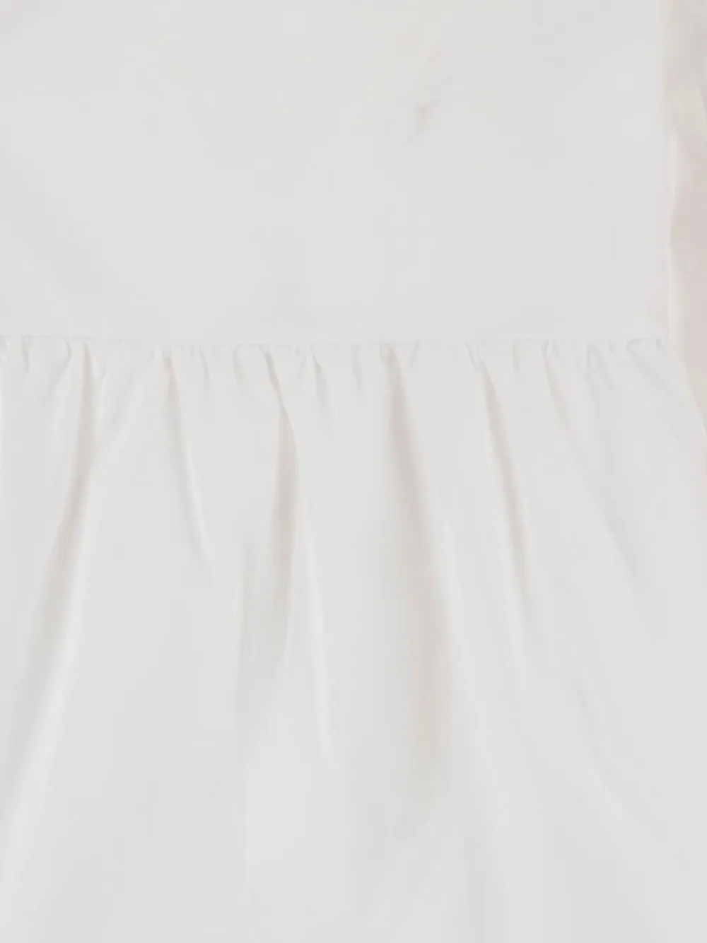  Babe And Tess Empire-line Scalloped Dress - White 