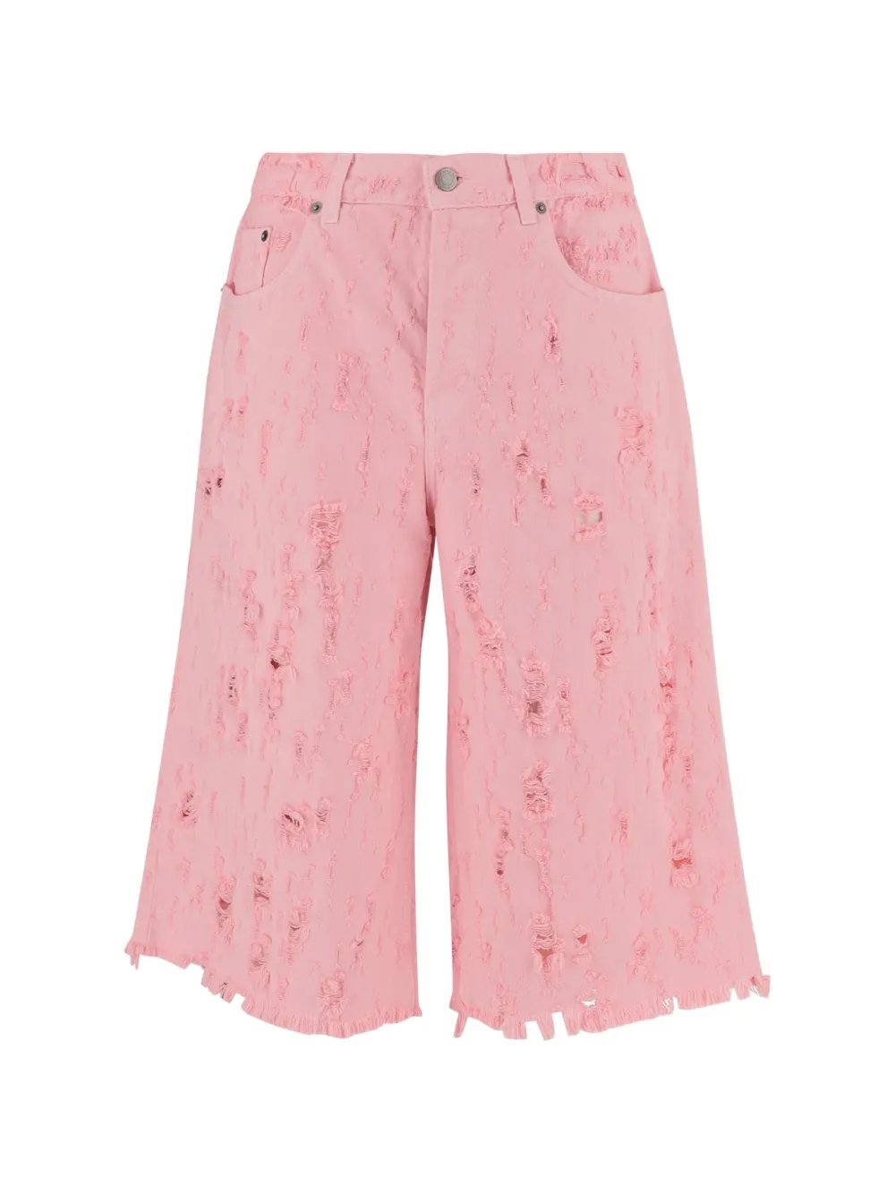 Haikure distressed cropped jeans - Rosa