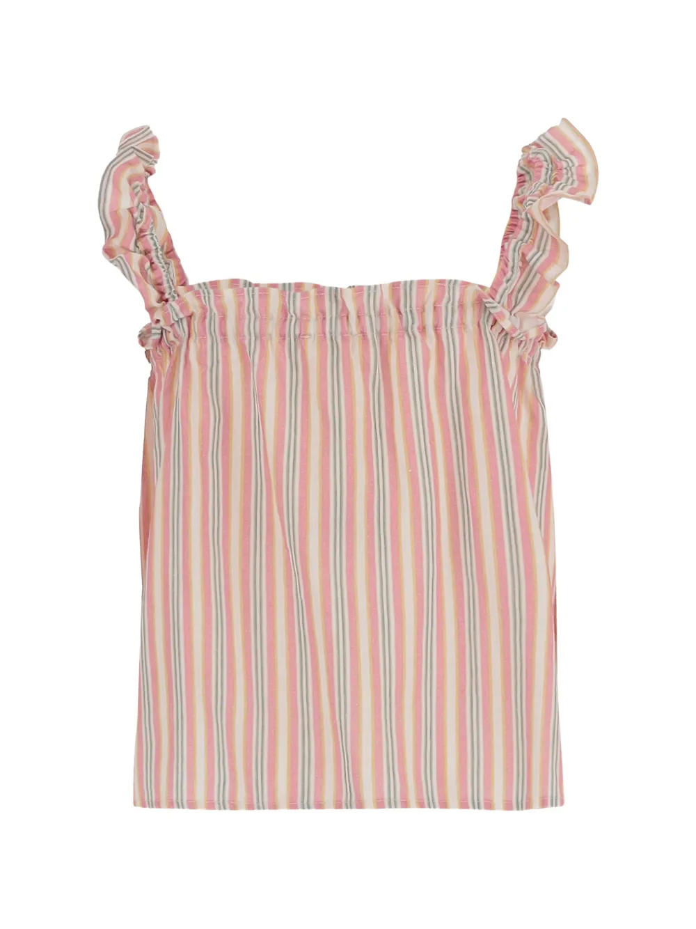  Babe And Tess Striped Blouse - Red 