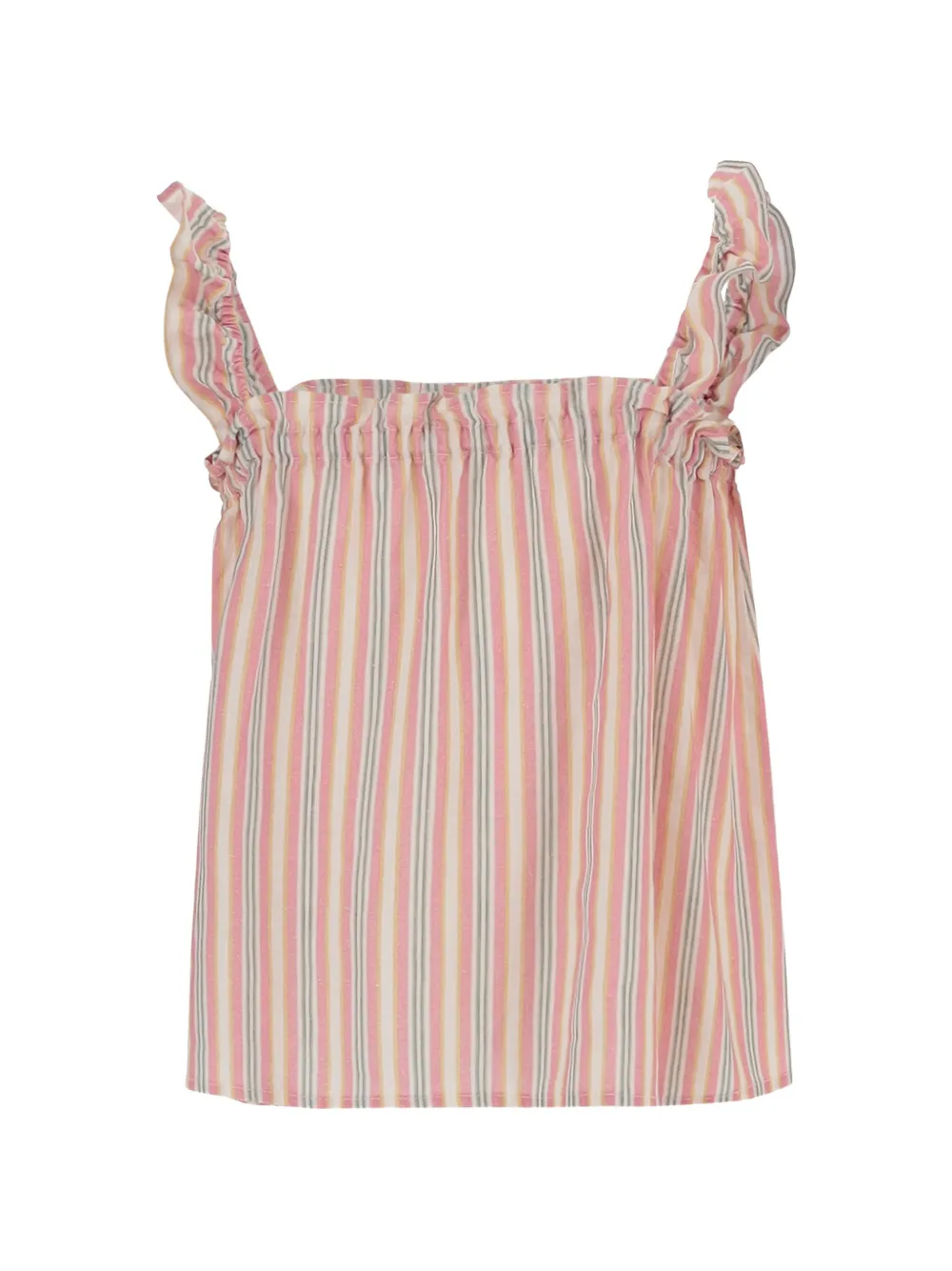 Babe And Tess striped blouse - Rosso