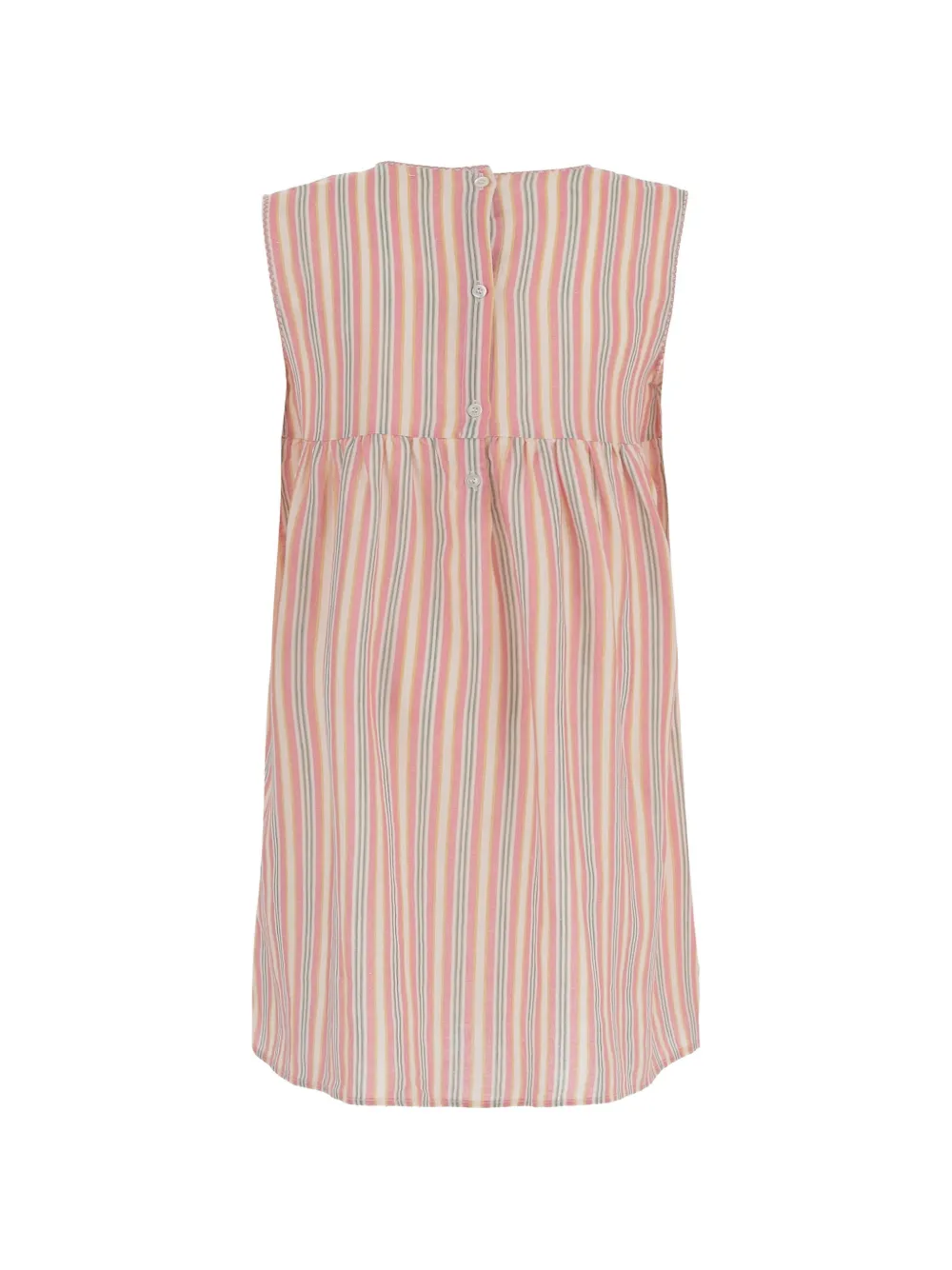 Babe And Tess Empire-line Striped Dress - Pink 