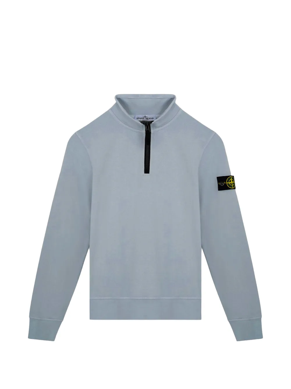 Stone Island Junior half zip sweatshirt - Blu