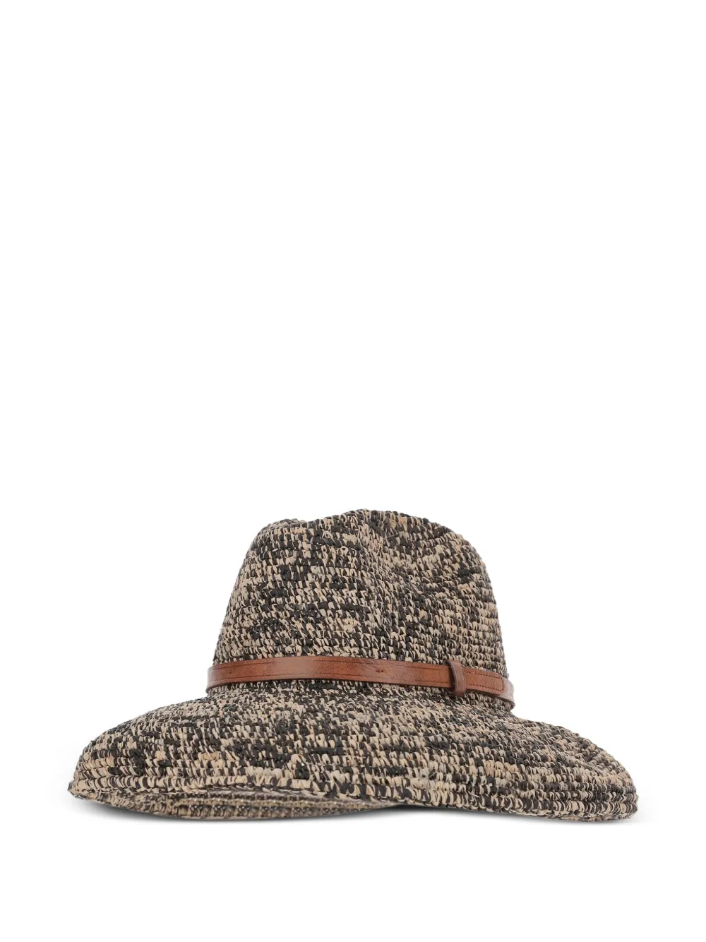  Ibeliv Leather-belt Hat - Neutrals 