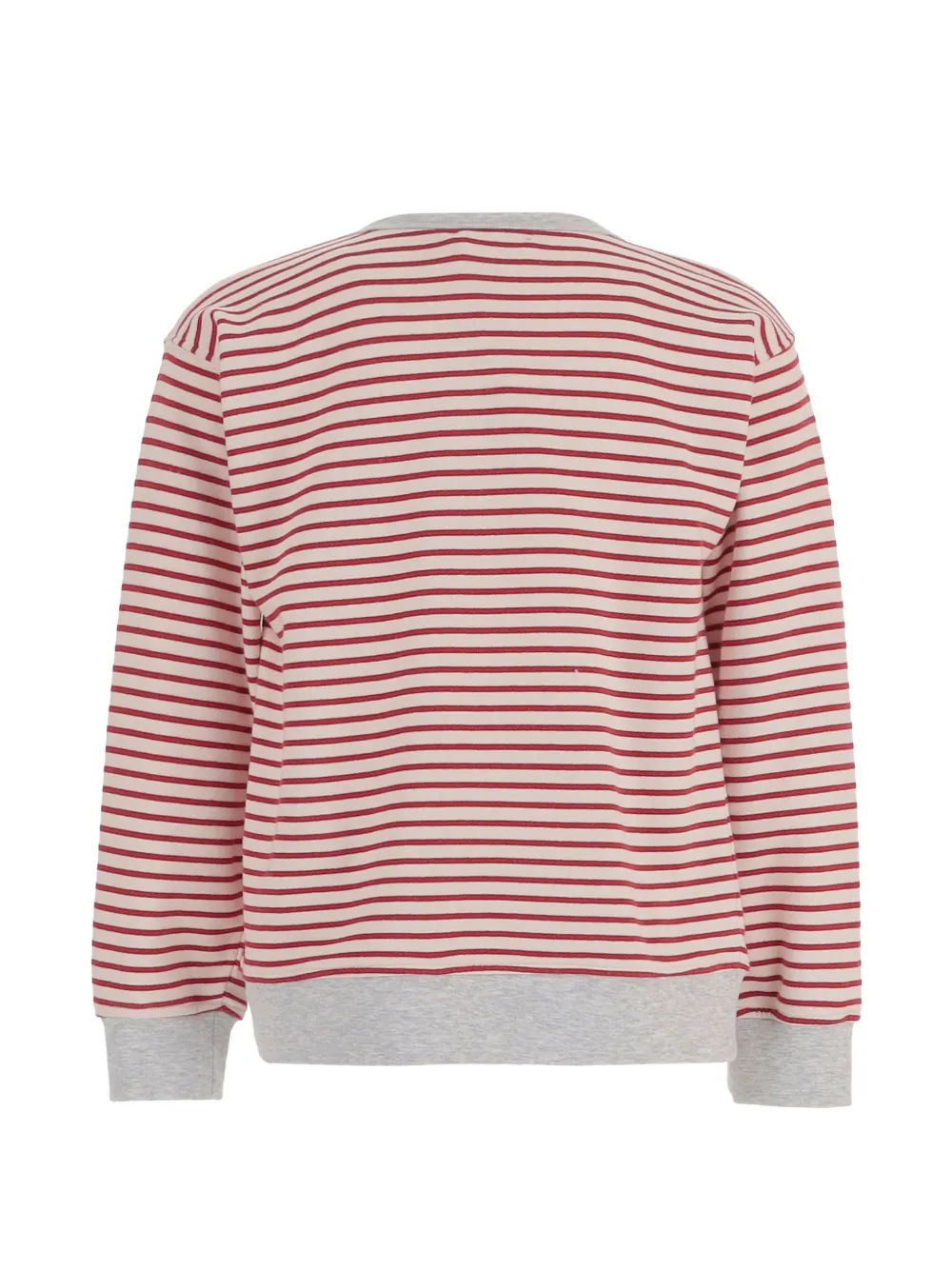  Babe And Tess Striped Crew-neck Sweatshirt - Neutrals 