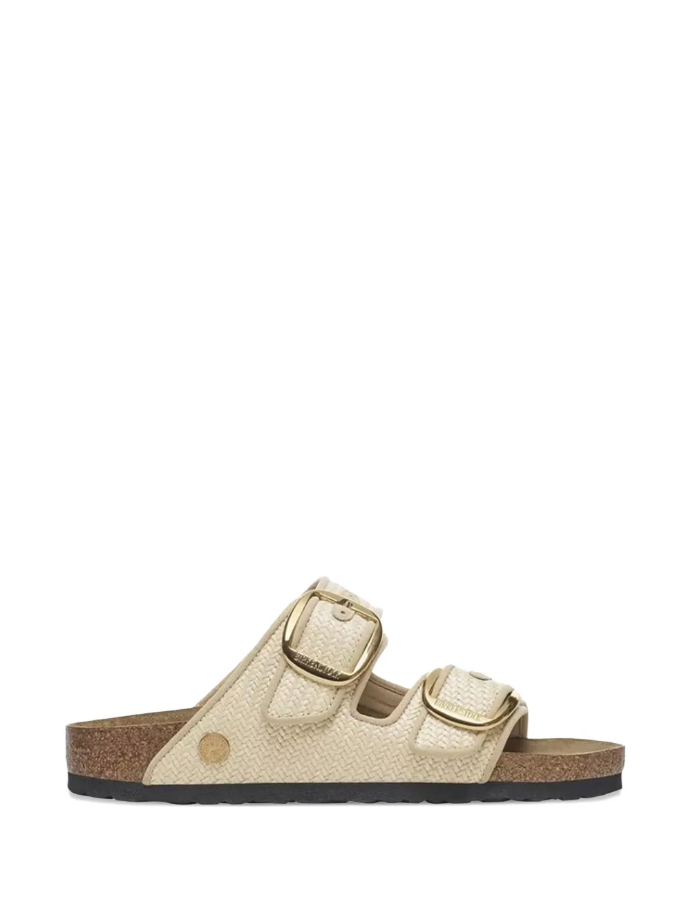 Birkenstock Arizona sandalen met gesp Beige