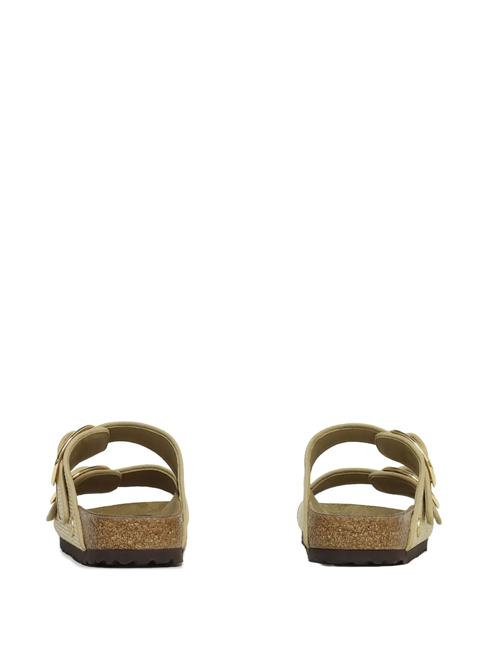Birkenstock Arizona sandalen met gesp Beige