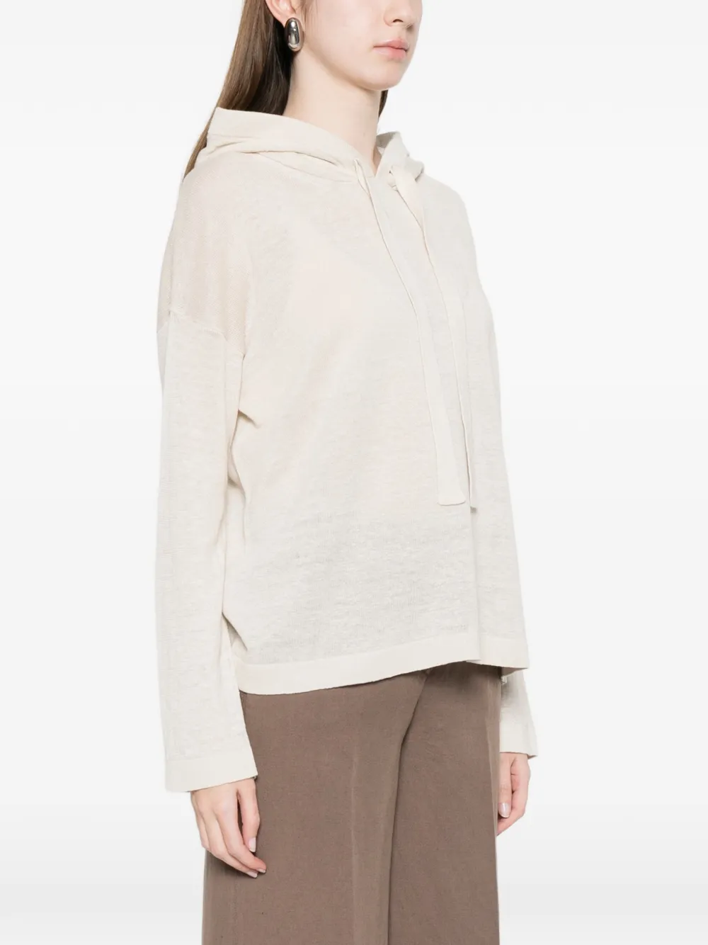  's Max Mara Sudadera Farea Con Capucha - Neutro 