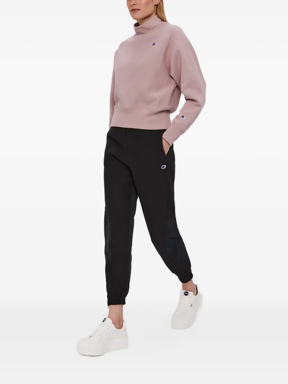 Champion Sweater met hoge hals Roze