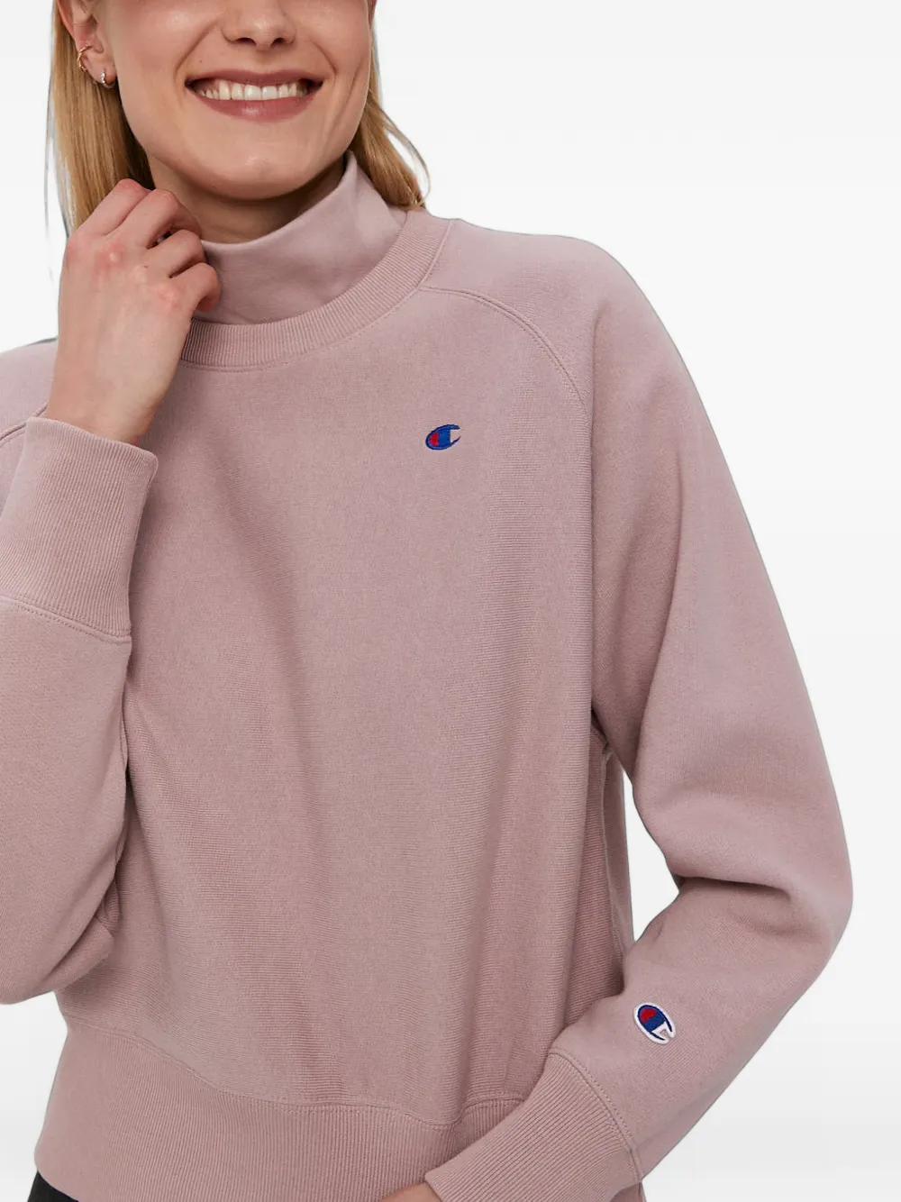Champion Sweater met hoge hals Roze