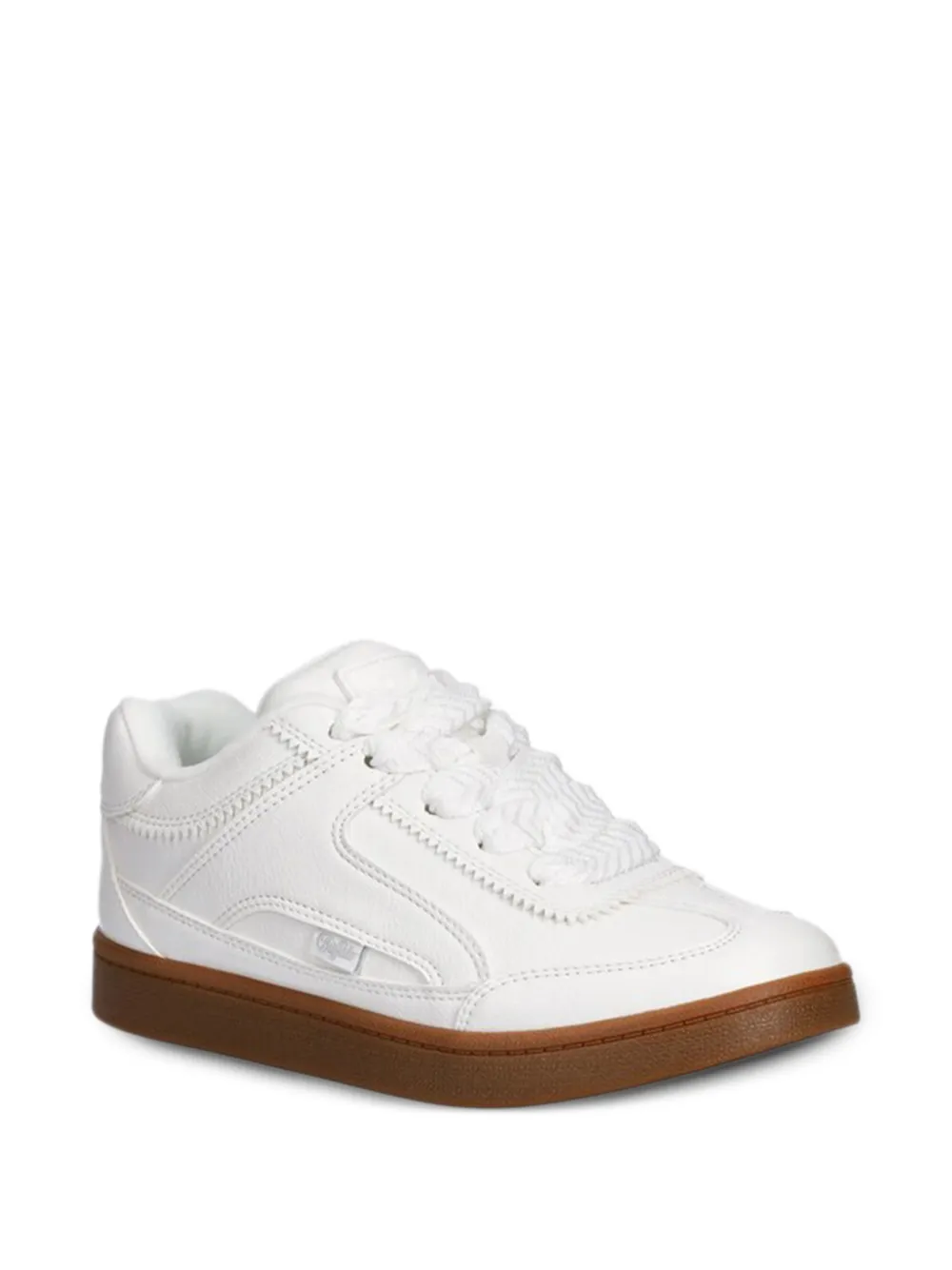 Buffalo Sneakers met logo Wit