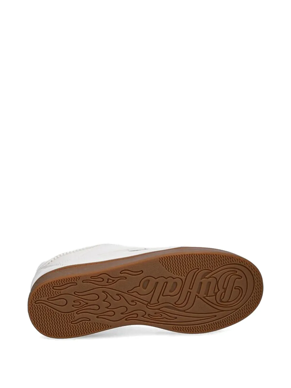 Buffalo Sneakers met logo Wit