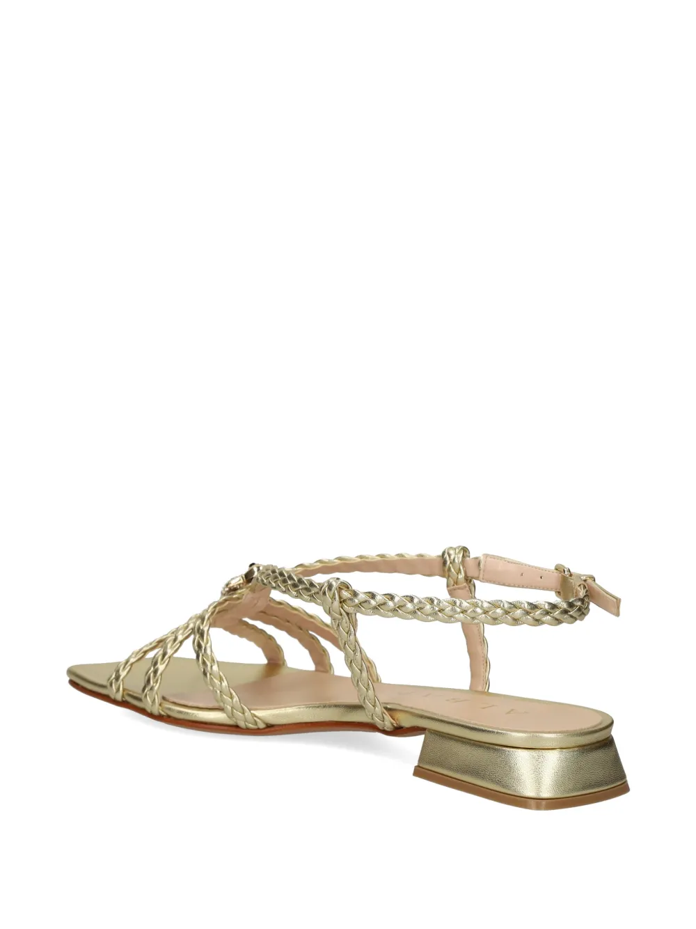 Albano braided sandals Goud