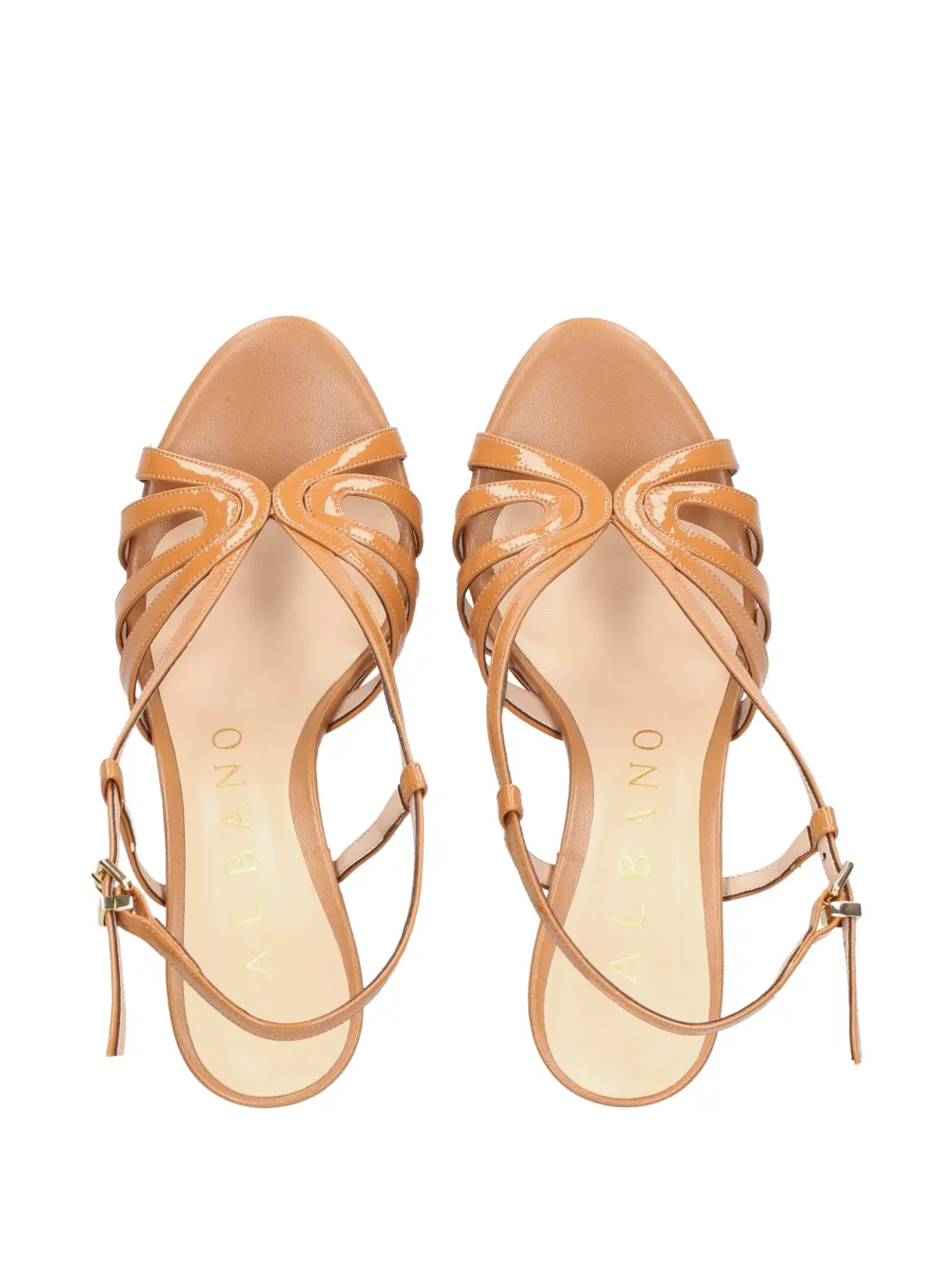 Albano patent-leather sandals Bruin