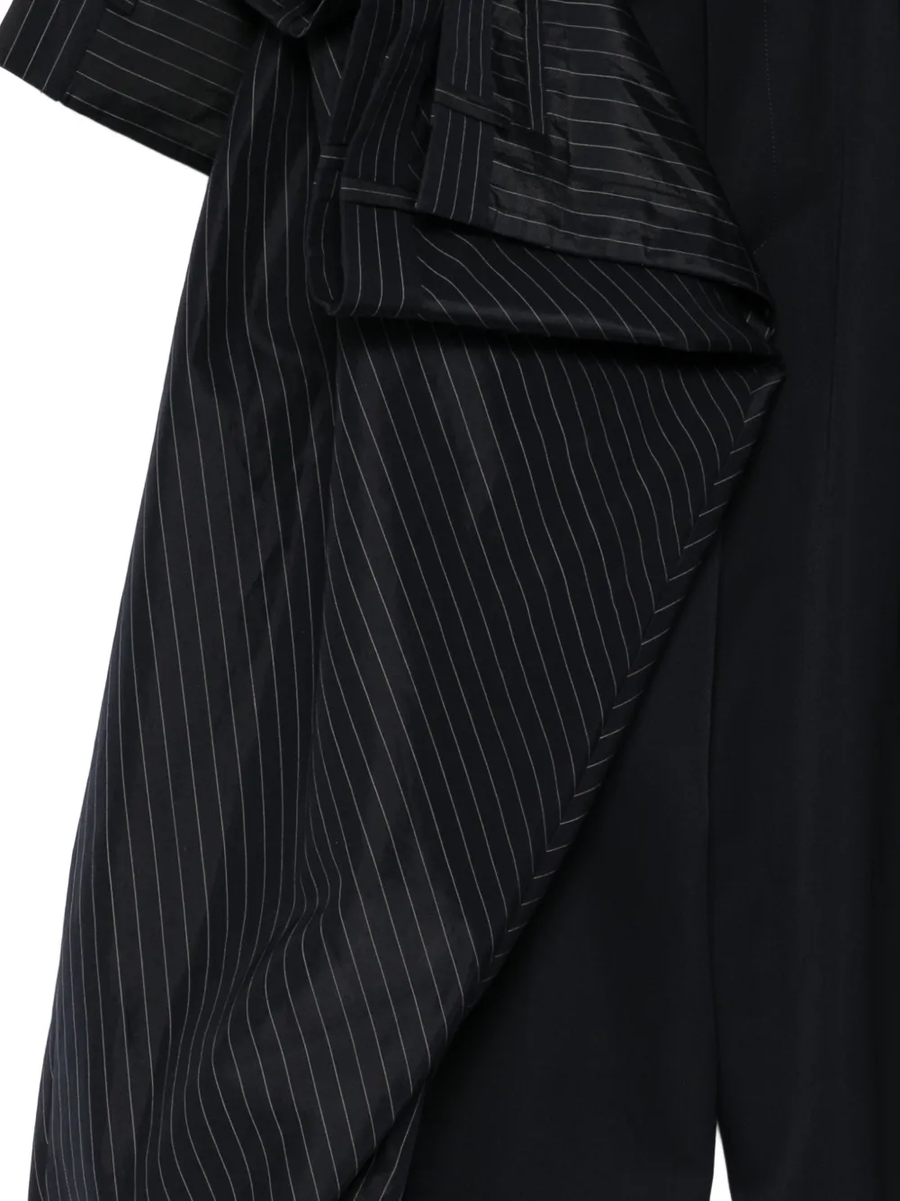 Juun.J Gestreepte broek met vlakken Blauw