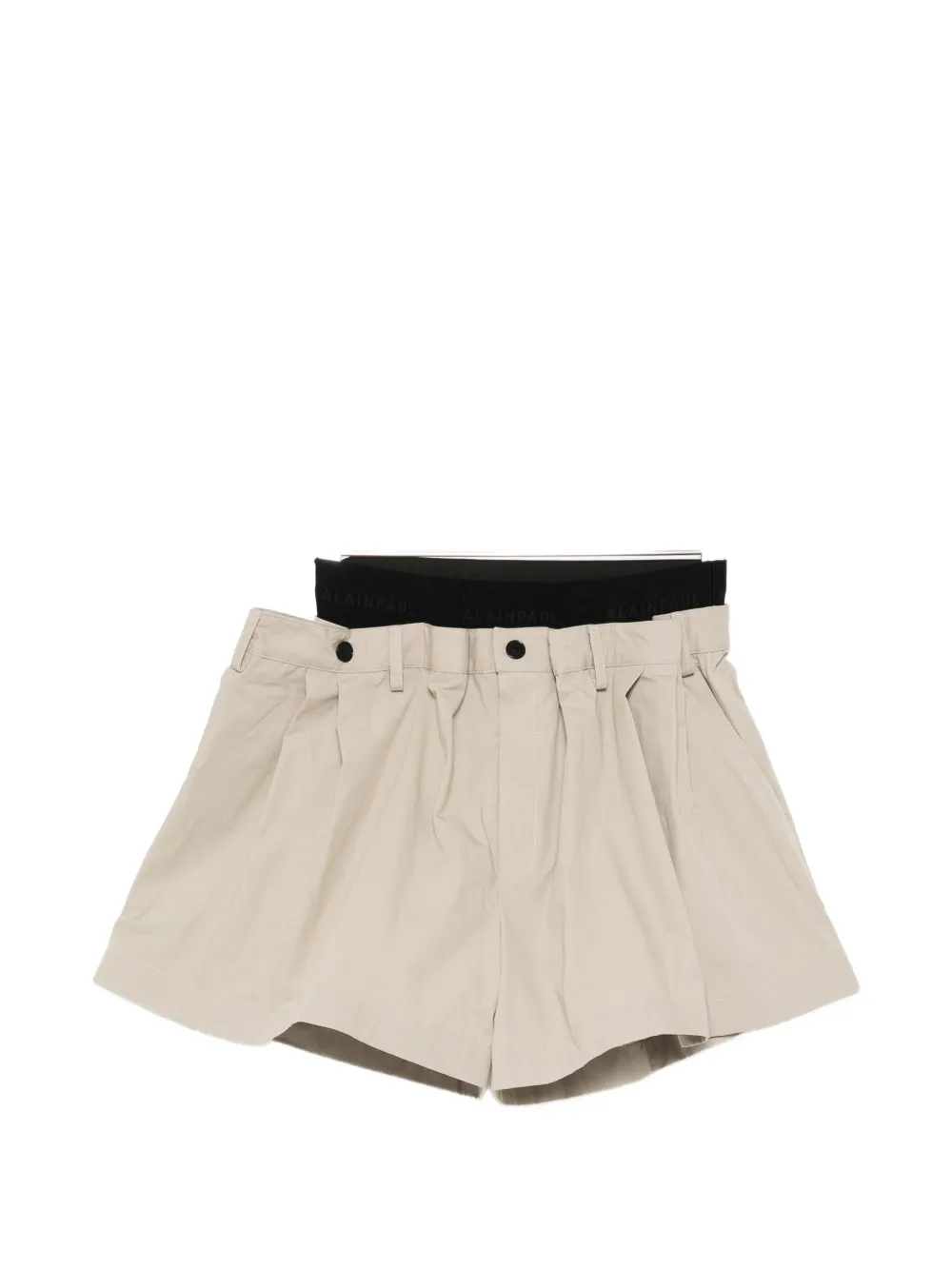 ALAINPAUL hanging worwear shorts - Toni neutri