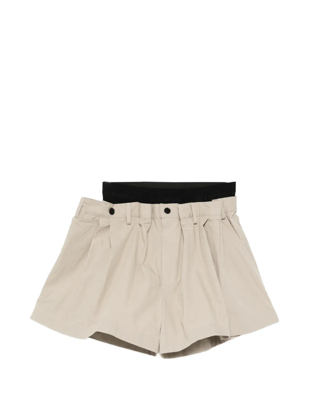 ALAINPAUL hanging worwear shorts - Toni neutri