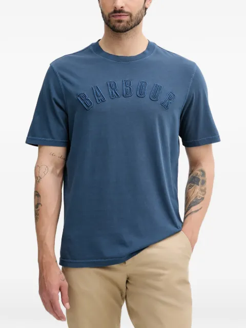 Barbour logo-embroidered T-shirt