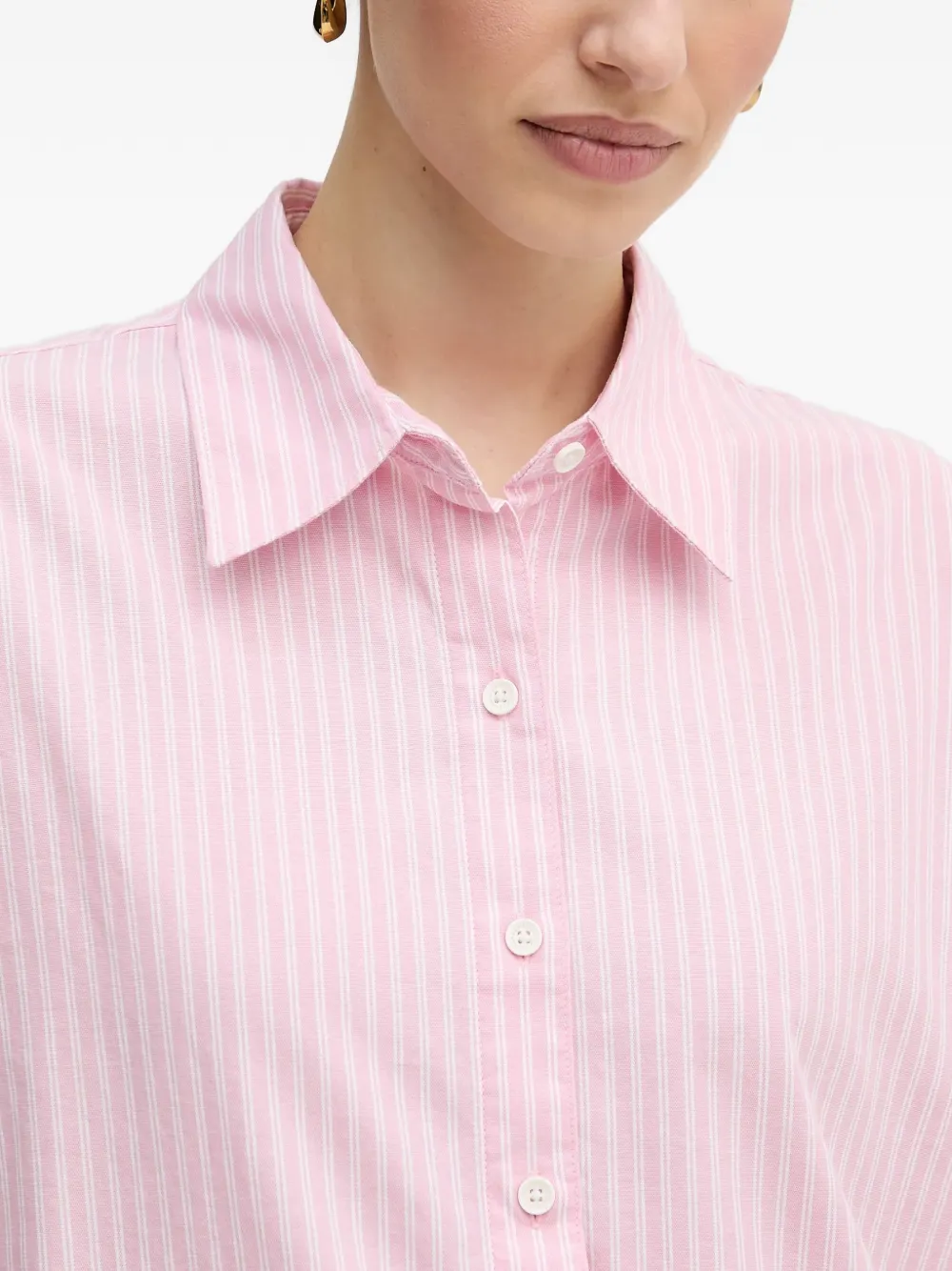 Barbour Gestreept overhemd Roze