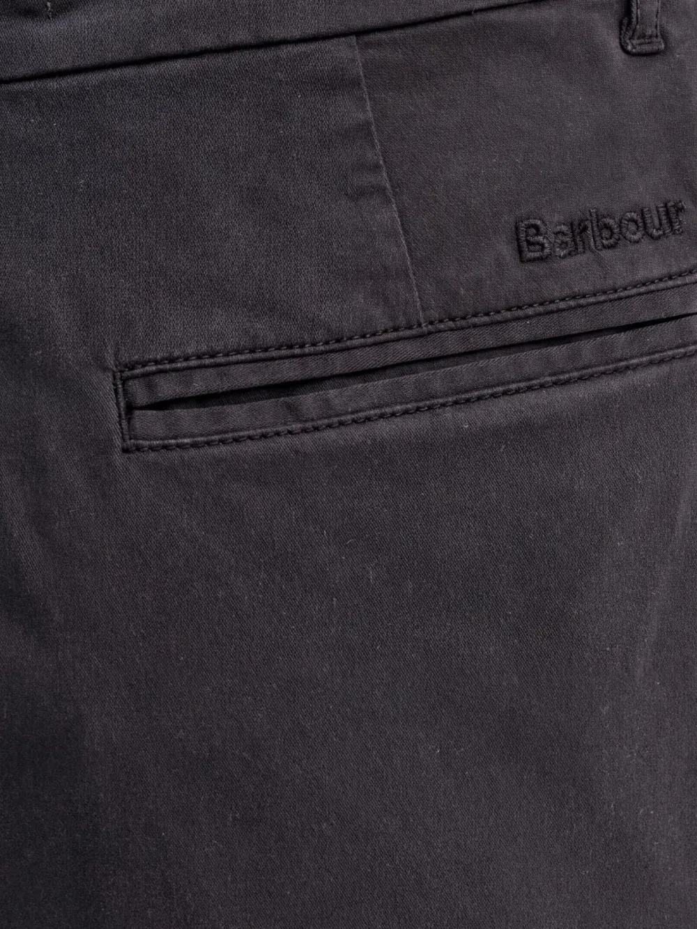 Barbour High waist shorts Blauw