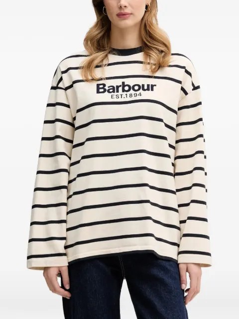 Barbour Maeve striped long-sleeved T-shirt