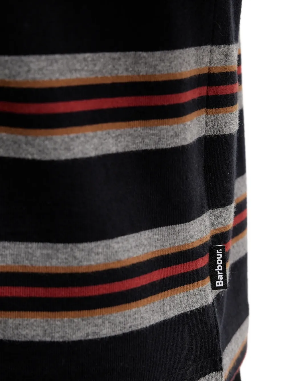 Barbour Sandwick striped T-shirt Zwart