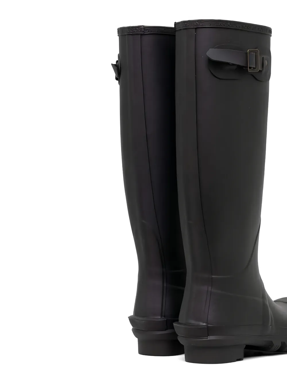 Barbour Bede Wellington laarzen met gespdetail Zwart