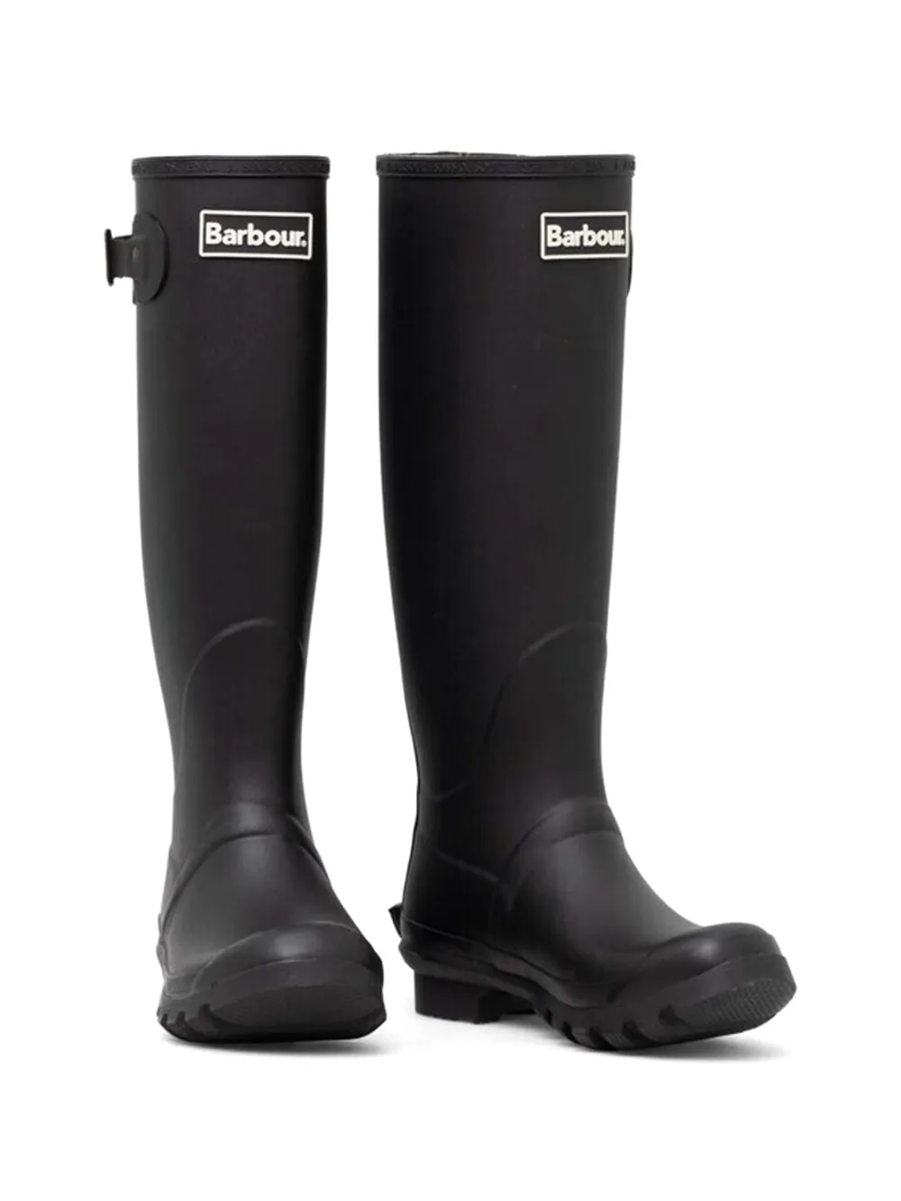 Barbour Bede Wellington laarzen met gespdetail Zwart