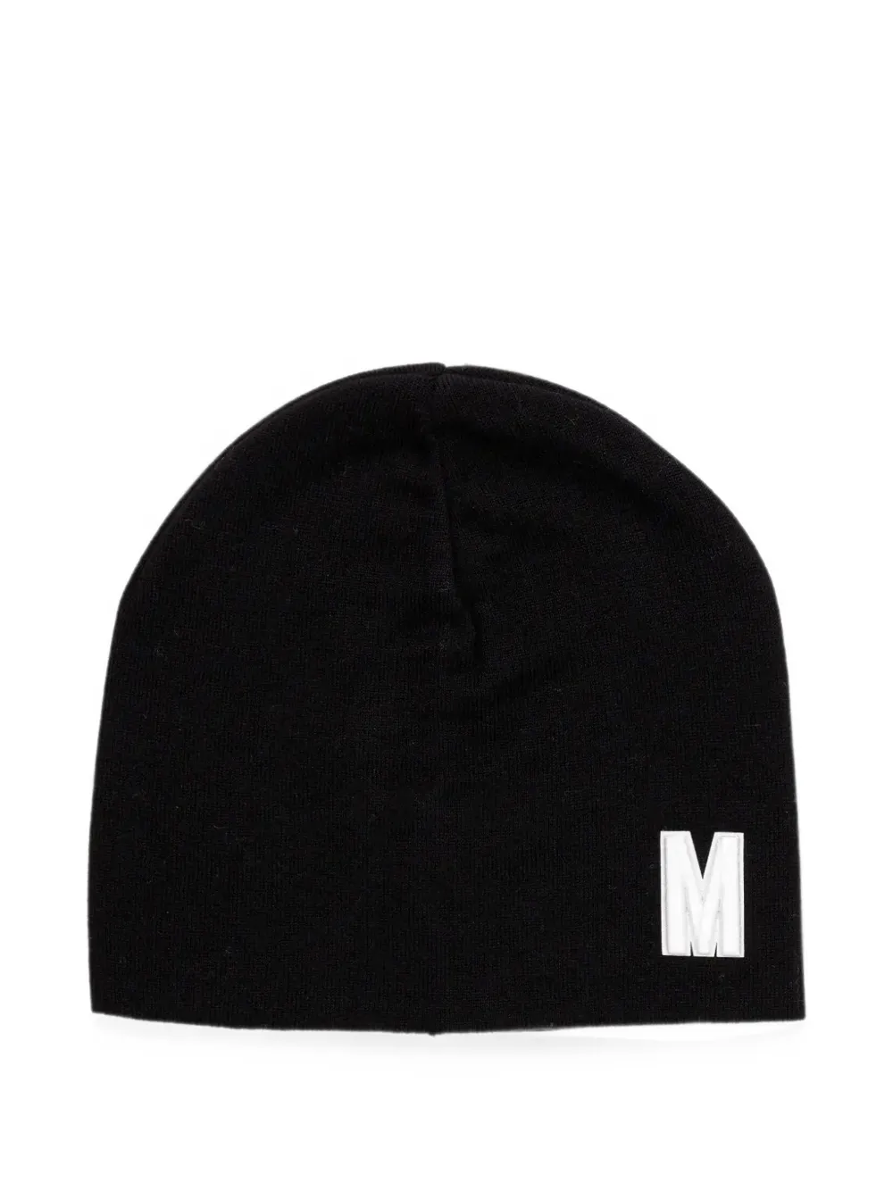 Moschino Berretto con applicazione - Nero