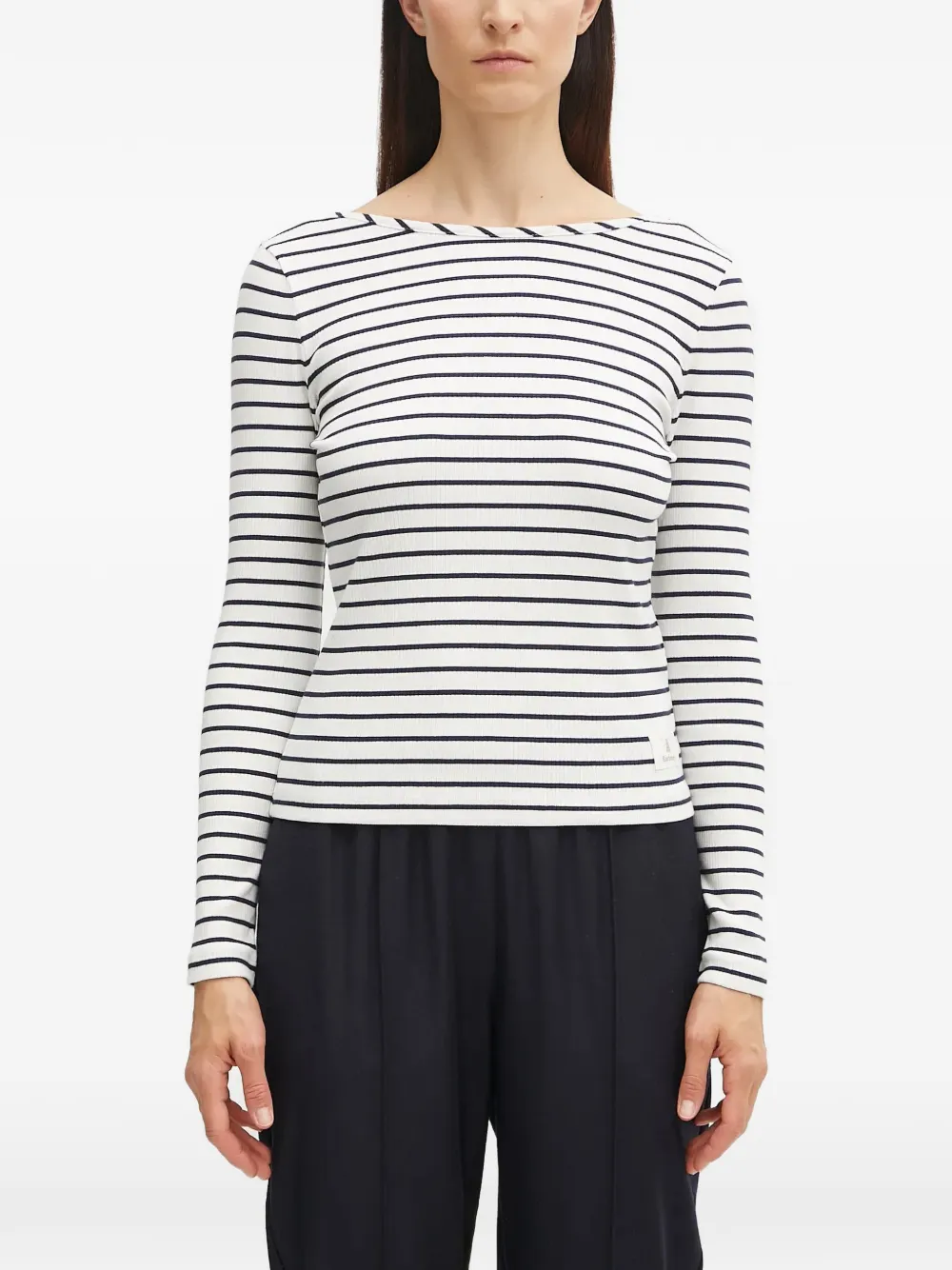 Barbour Top a righe - Bianco