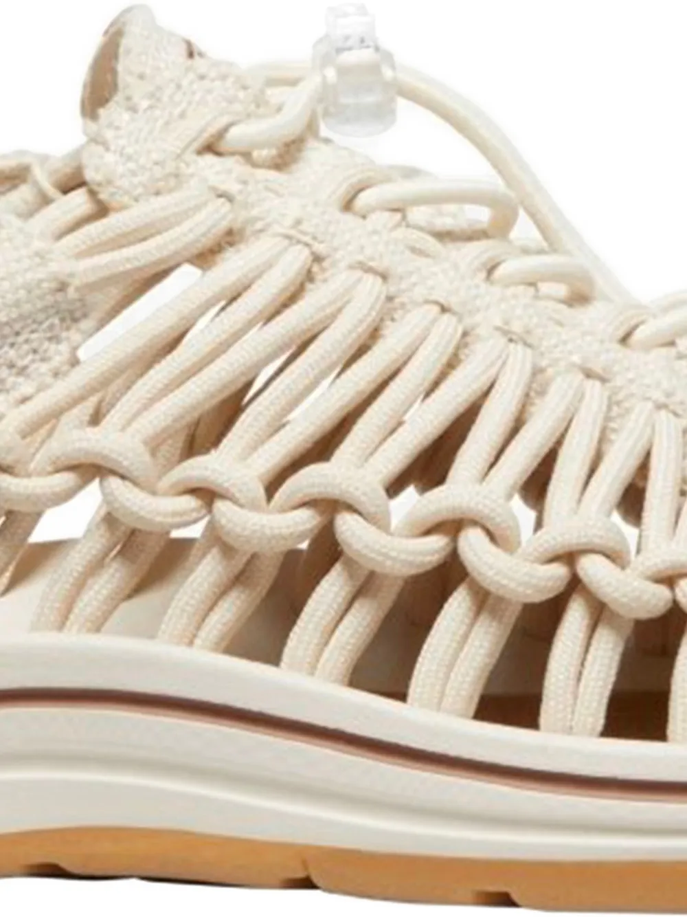 KEEN FOOTWEAR Uneek woven sandals Beige