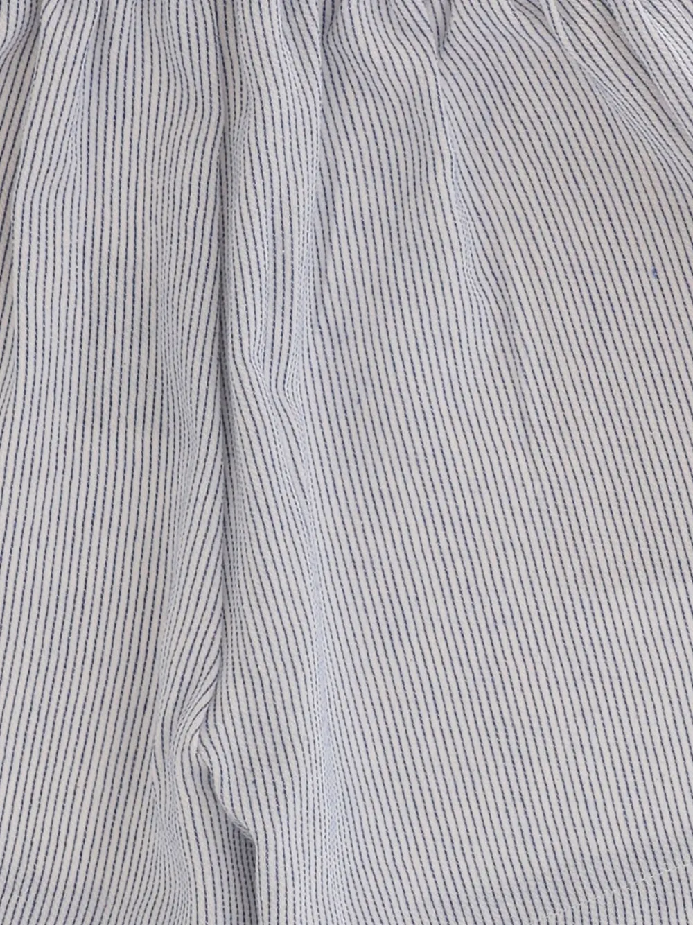  Babe & Tess Striped-pattern Shorts - Blue 