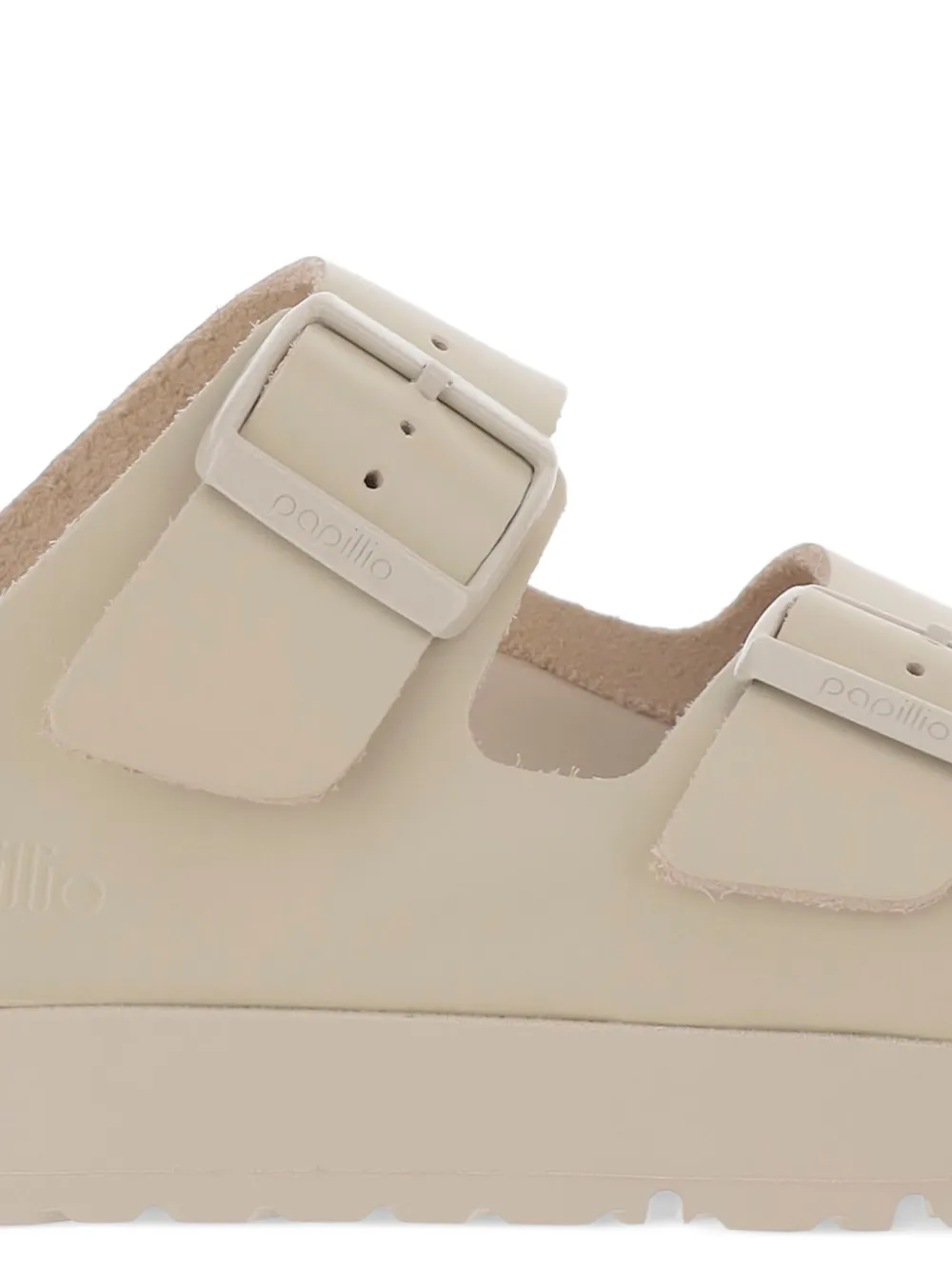 Birkenstock Arizona Flex sandalen met plateauzool Beige