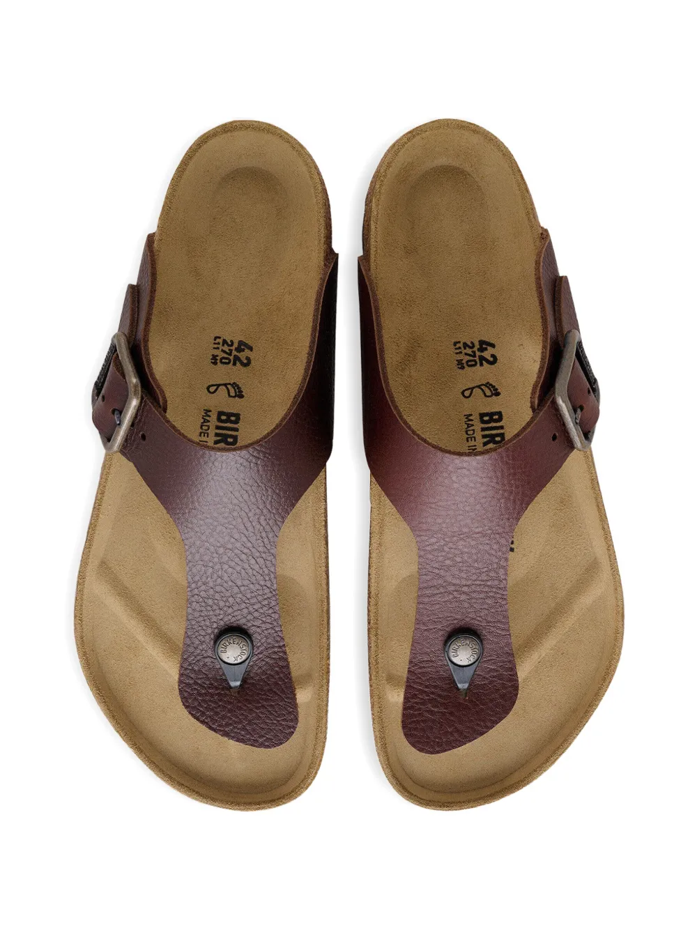 Birkenstock Ramses Wire sandalen met gesp Bruin