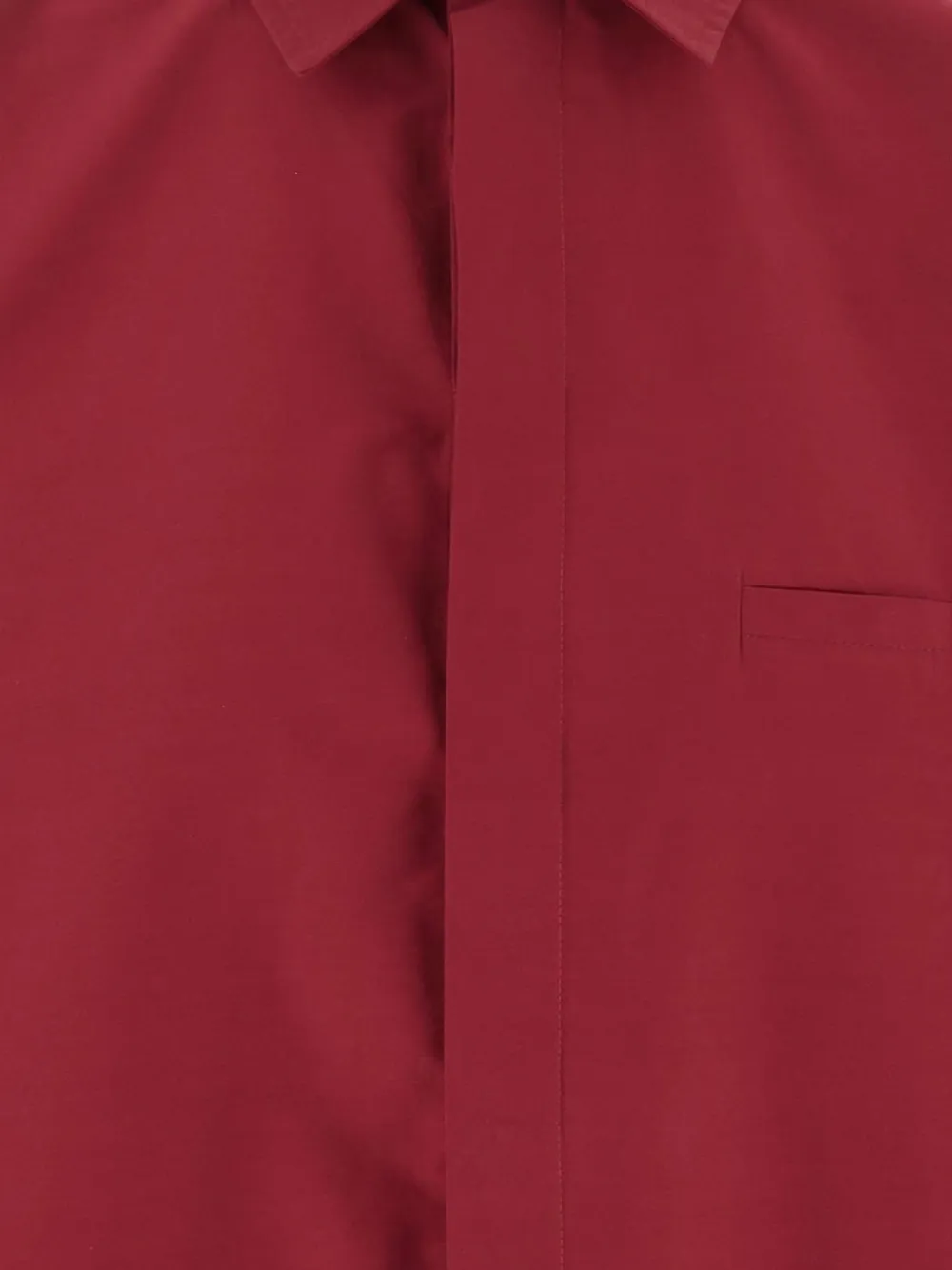  Sa Su Phi Ruffled-back Shirt - Red 