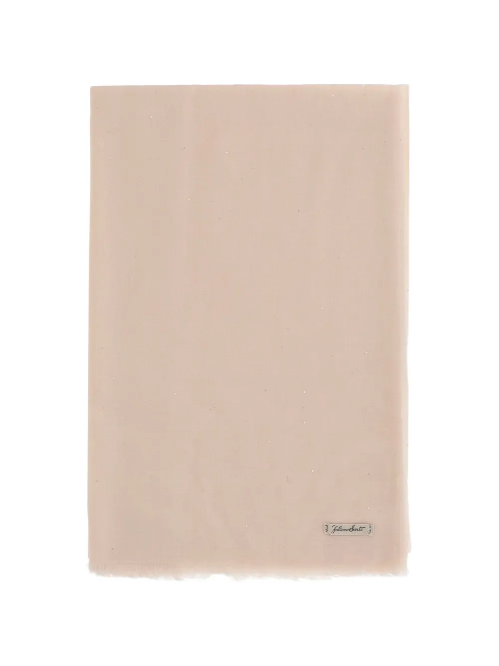 Faliero Sarti Raissa fringed scarf - Toni neutri