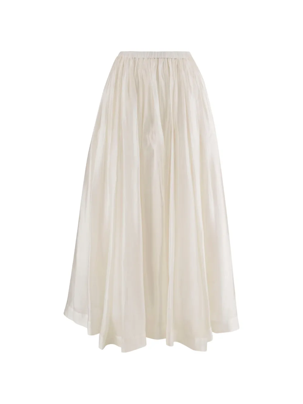 The Garment gathered-waist maxi skirt - Bianco