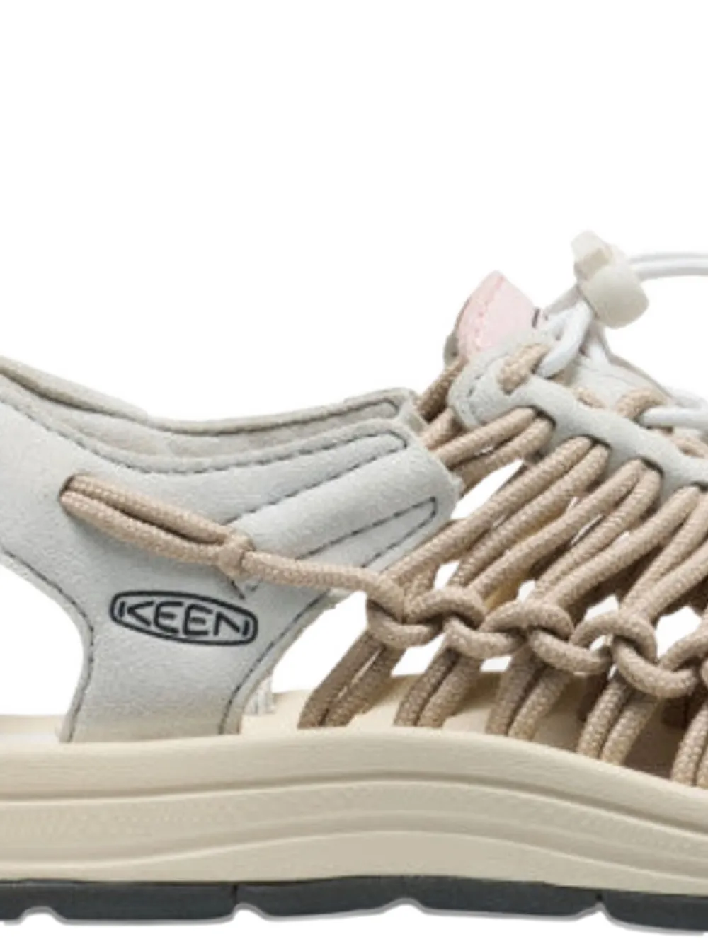 KEEN FOOTWEAR Uneek woven strap sandals Beige