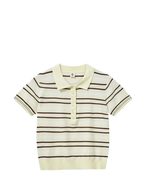 The Garment striped polo shirt