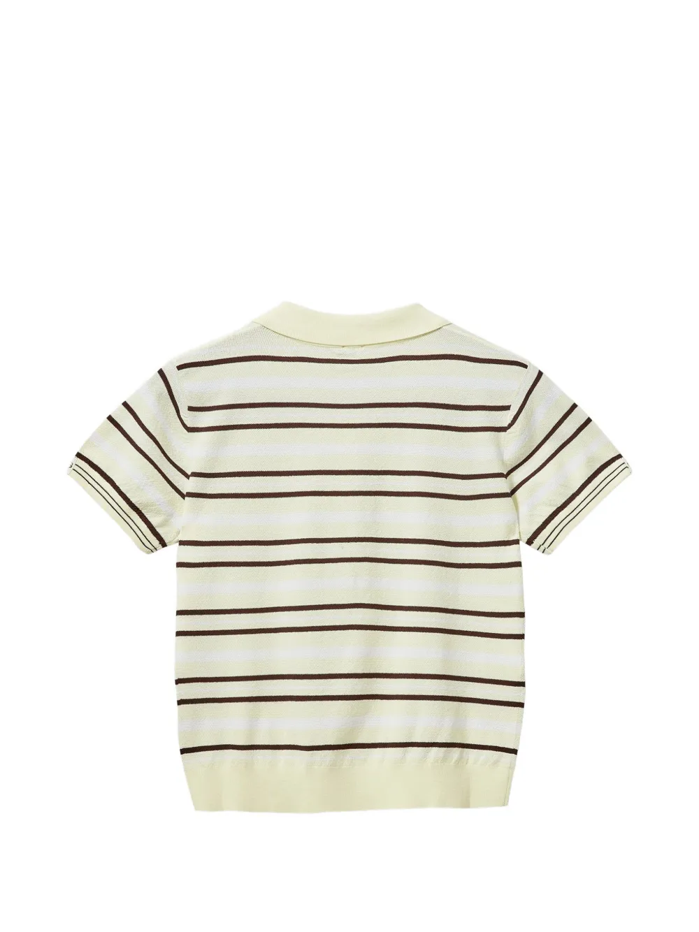 The Garment Gestreept poloshirt Geel