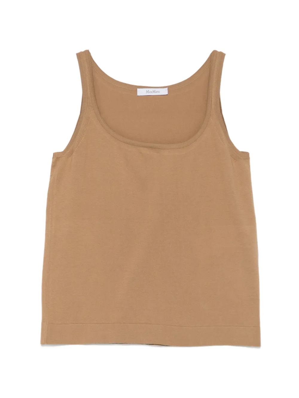 Max Mara Pumano scoop-neck tank top - Nude